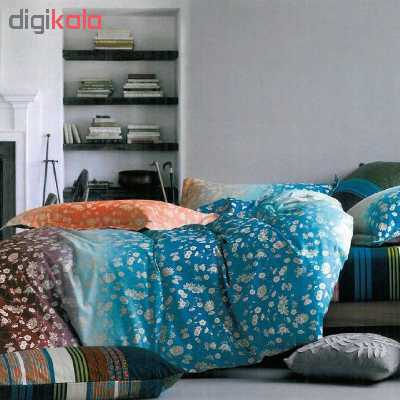 سرویس لحاف روتختی کالای خواب شمیم مدل C0032 دو نفره 6 تکه