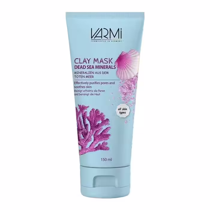 ماسک صورت خاک رسی کانی های دریایی وارمی | 150ml