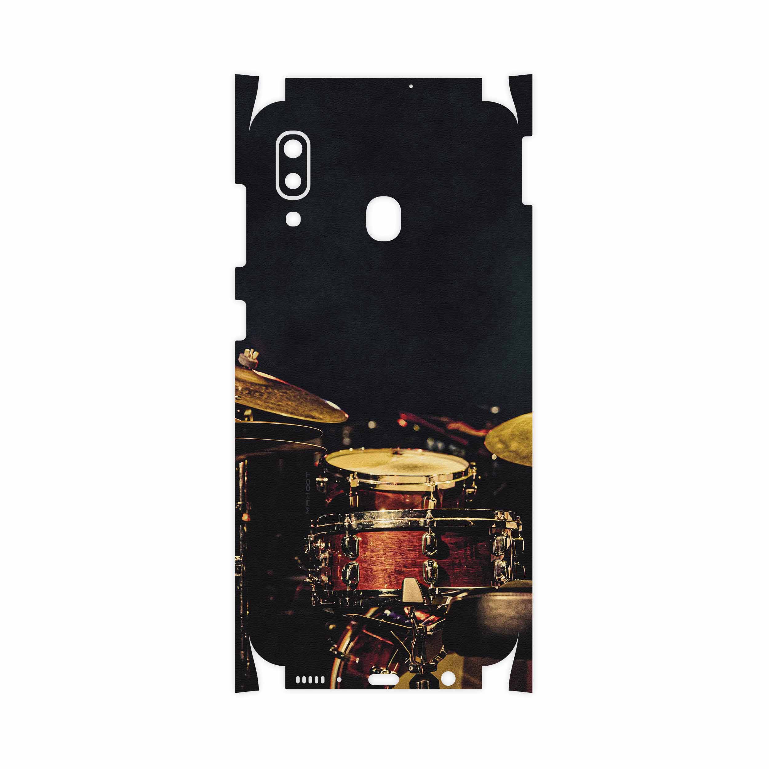 برچسب پوششی ماهوت مدل Drum Kit-FullSkin مناسب برای گوشی موبایل سامسونگ Galaxy M10s