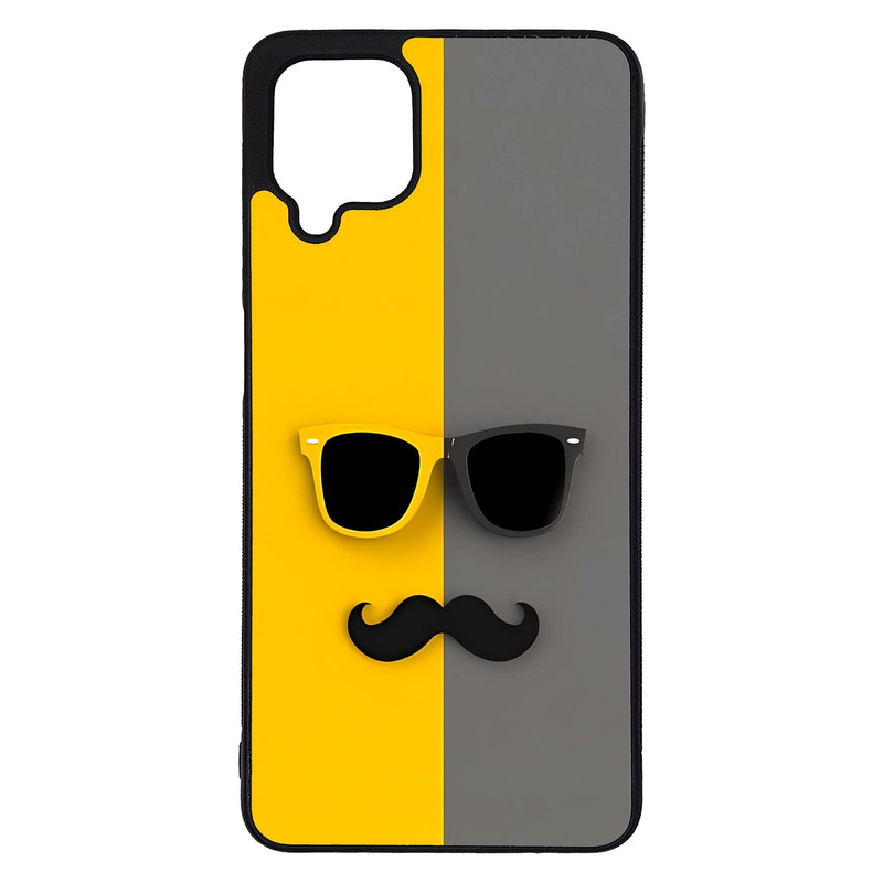 کاور طرح عینک شیک کد G-061 مناسب برای گوشی موبایل سامسونگ Galaxy A12 / A12 5G | دیجی قاب دونی