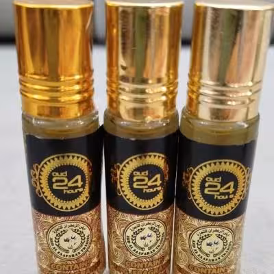 عطر رولی یا روغنی عود 24ساعه 10 میل برند ارض الزعفران