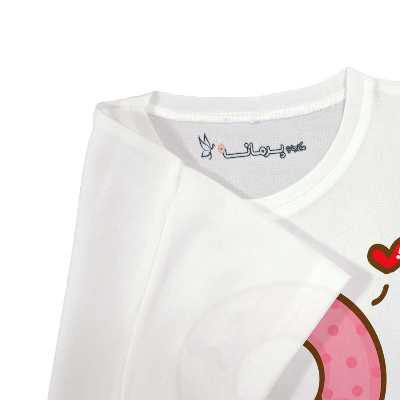 تی شرت بچگانه پرمانه طرح cute کد pmt.2220
