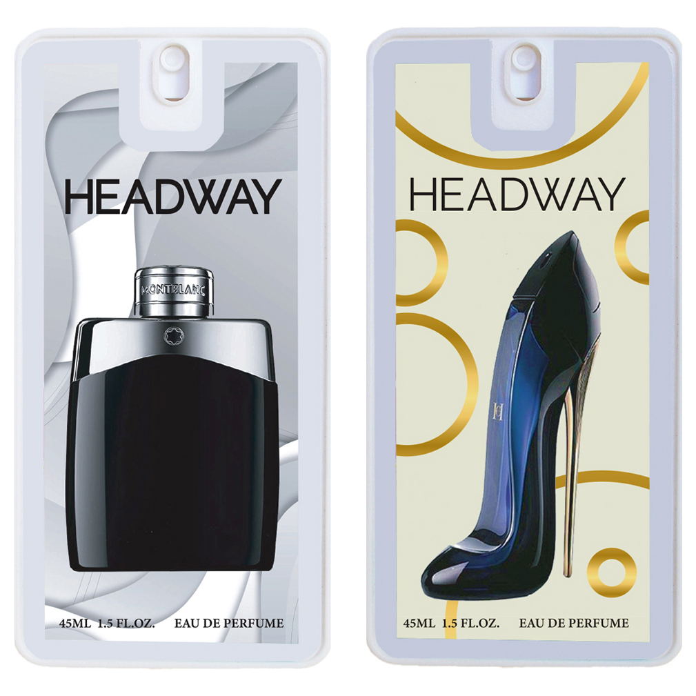 عطر جیبی هدوی مدل گود گرل و لجند حجم 45 میلی لیتر بسته 2 عددی