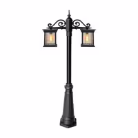 چراغ ایستاده دوشاخه ایفل سایز کوچک مدل پاریس E2121-S