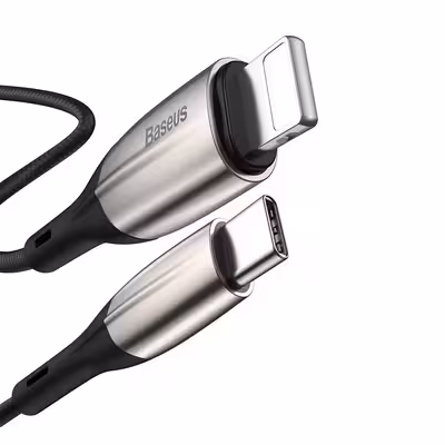 کابل تبدیل USB-C به لایتنینگ باسئوس مدل CATLSP-B01 طول 2 متر