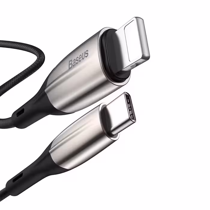 کابل تبدیل USB-C به لایتنینگ باسئوس مدل CATLSP-B01 طول 2 متر