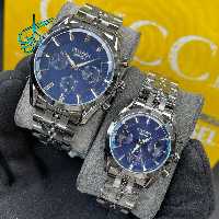 خرید ست ساعت زنانه و مردانه سیتیزن اسپشیال سه موتوره فعال کیفیت عالی ساخت ژاپن استیل رنگ ثابت کد 2116091 - ردگل