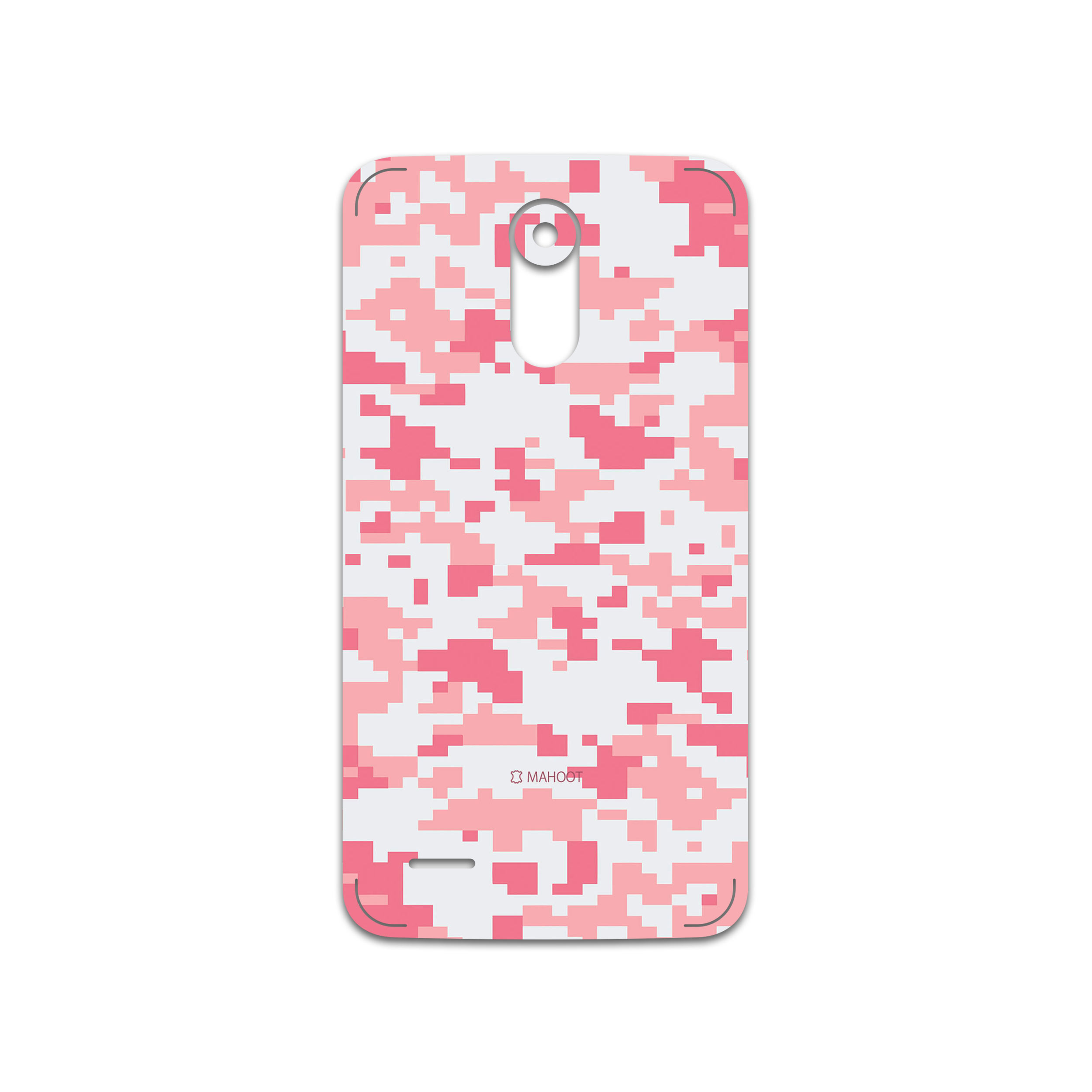 برچسب پوششی ماهوت مدل Army-Pink-pixel مناسب برای گوشی موبایل ال جی Stylus 3