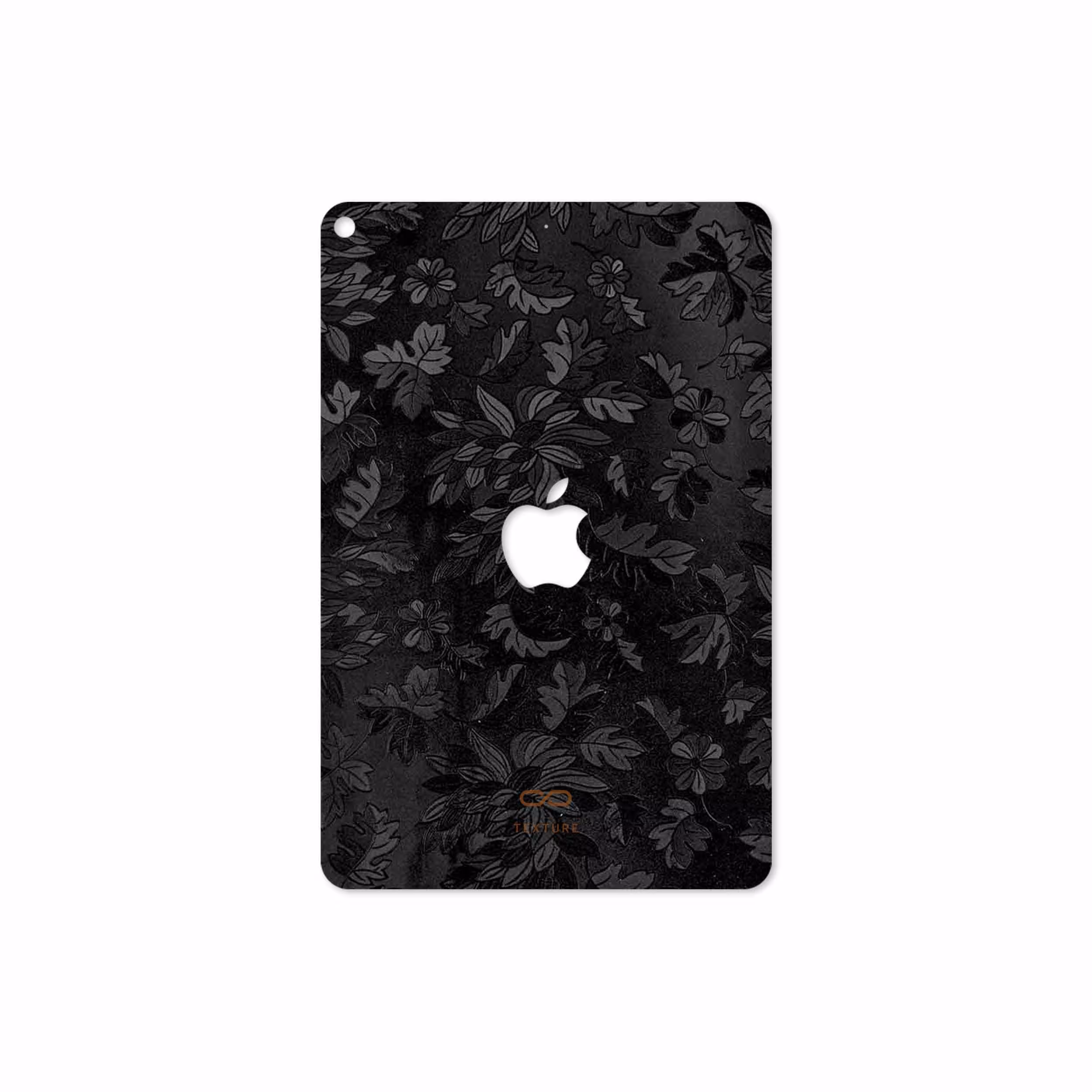 برچسب پوششی ماهوت مدل Black-Wildflower مناسب برای تبلت اپل iPad mini (GEN 5) 2019 A2133