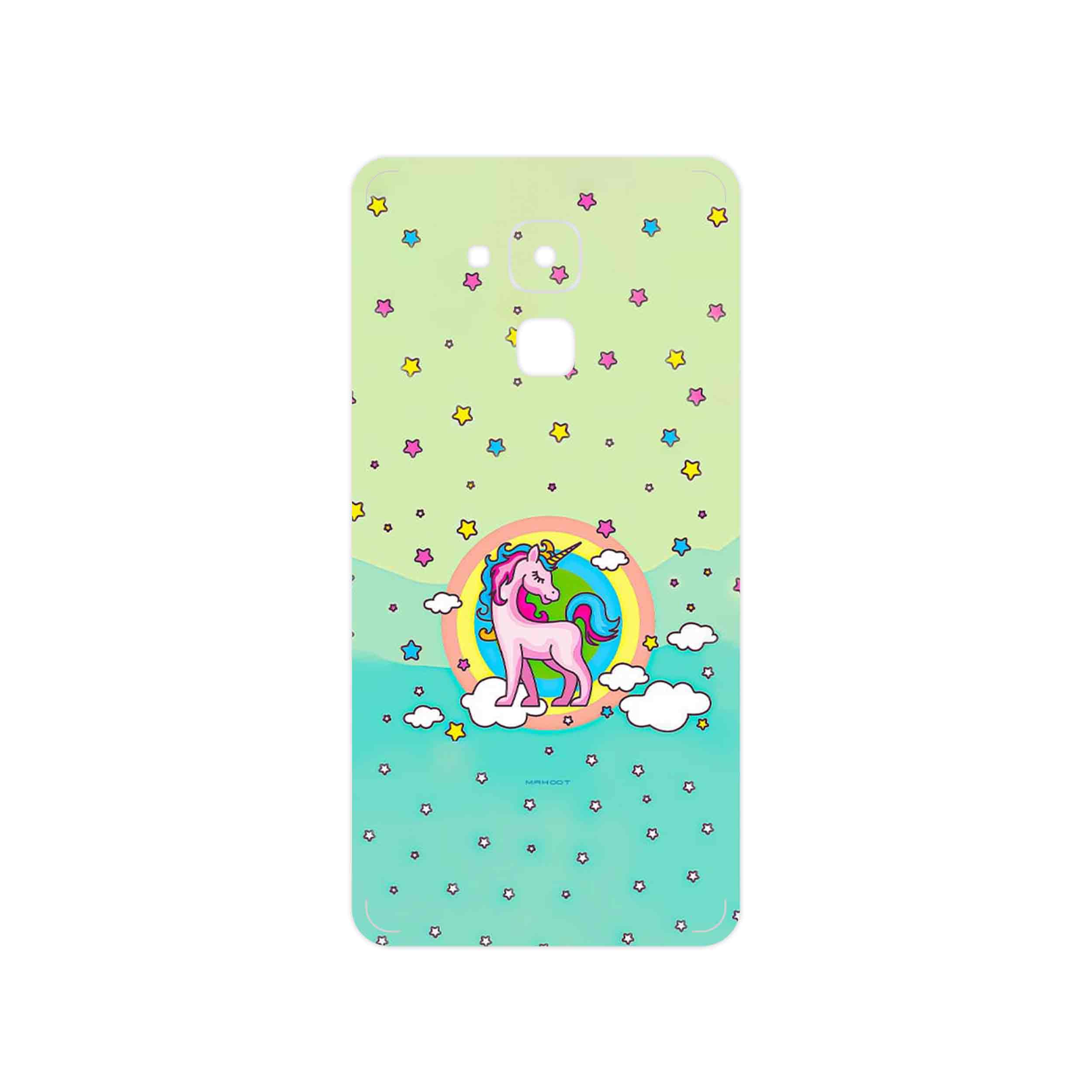برچسب پوششی ماهوت مدل Rainbow unicorn adventure مناسب برای گوشی موبایل هوآوی Gt3