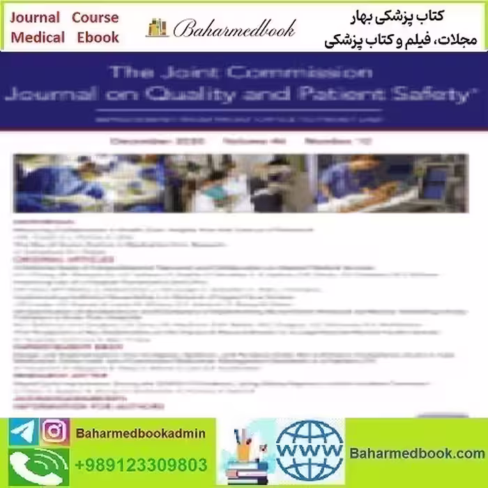The Joint Commission Journal on Quality and Patient Safety Vol