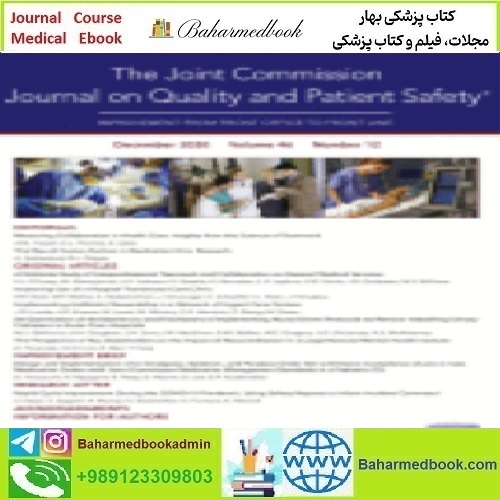 The Joint Commission Journal on Quality and Patient Safety Vol