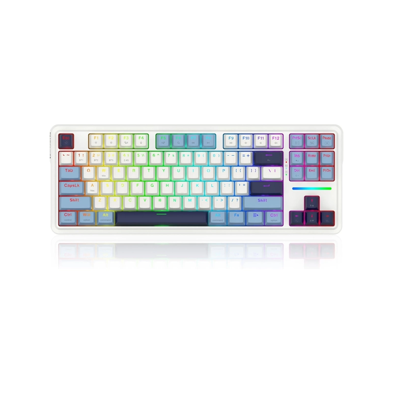 کیبورد گیمینگ ردراگون K728 WBB PRO RGB | طراحی جمعوجور