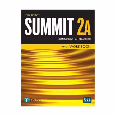 کتاب کتاب Summit 3rd 2A اثر Joan Saslow انتشارات Pearson