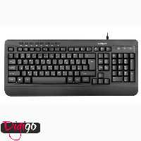 کیبورد مدل GK-303 گرین با حروف فارسی | آرکا 90