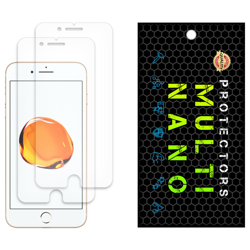 محافظ صفحه نمایش مات مولتی نانو مدل X-S2M مناسب برای گوشی موبایل اپل iPhone 7 Plus بسته دو عددی | کالا برتری
