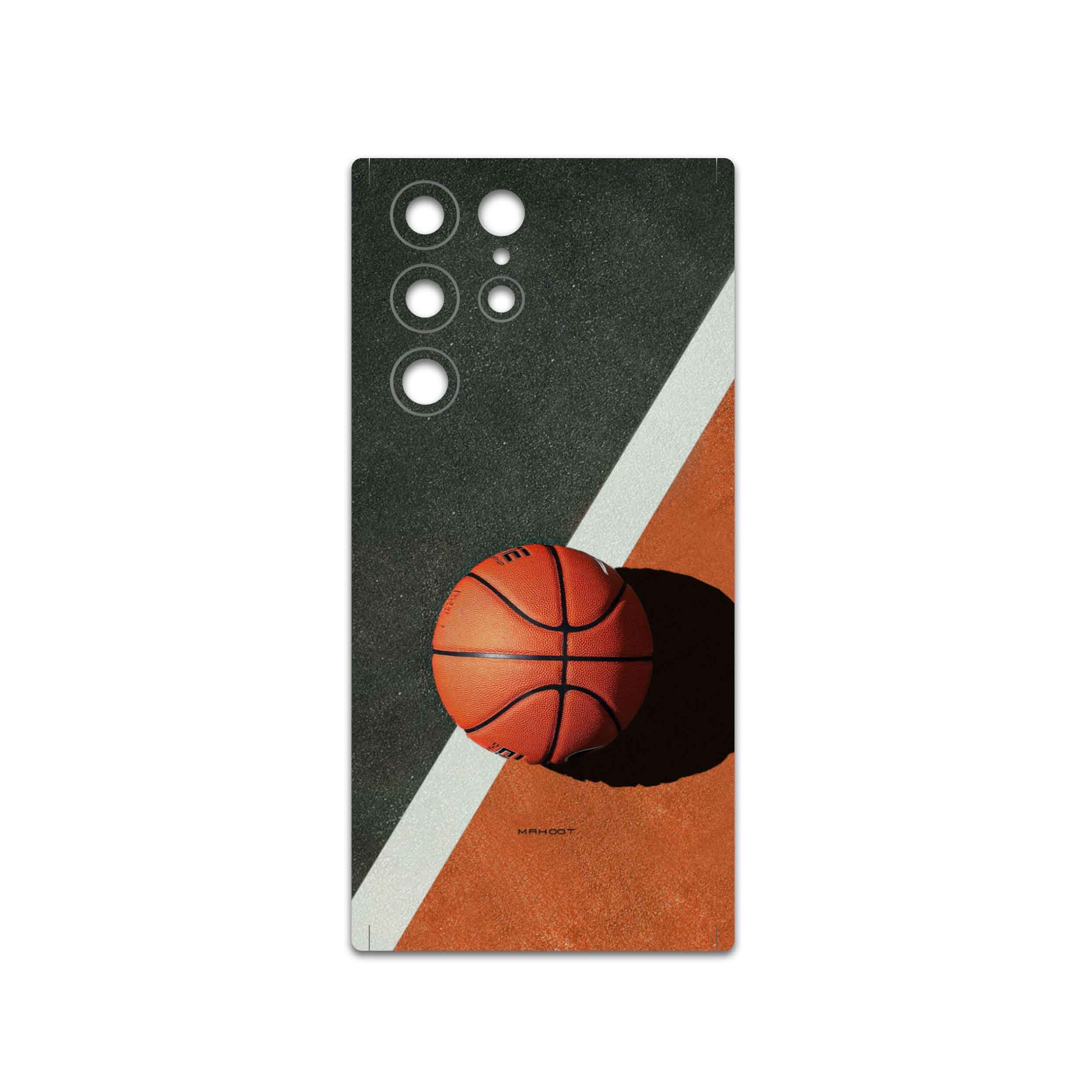 برچسب پوششی ماهوت مدل Basketball مناسب برای گوشی موبایل سامسونگ Galaxy S22 Ultra 5G