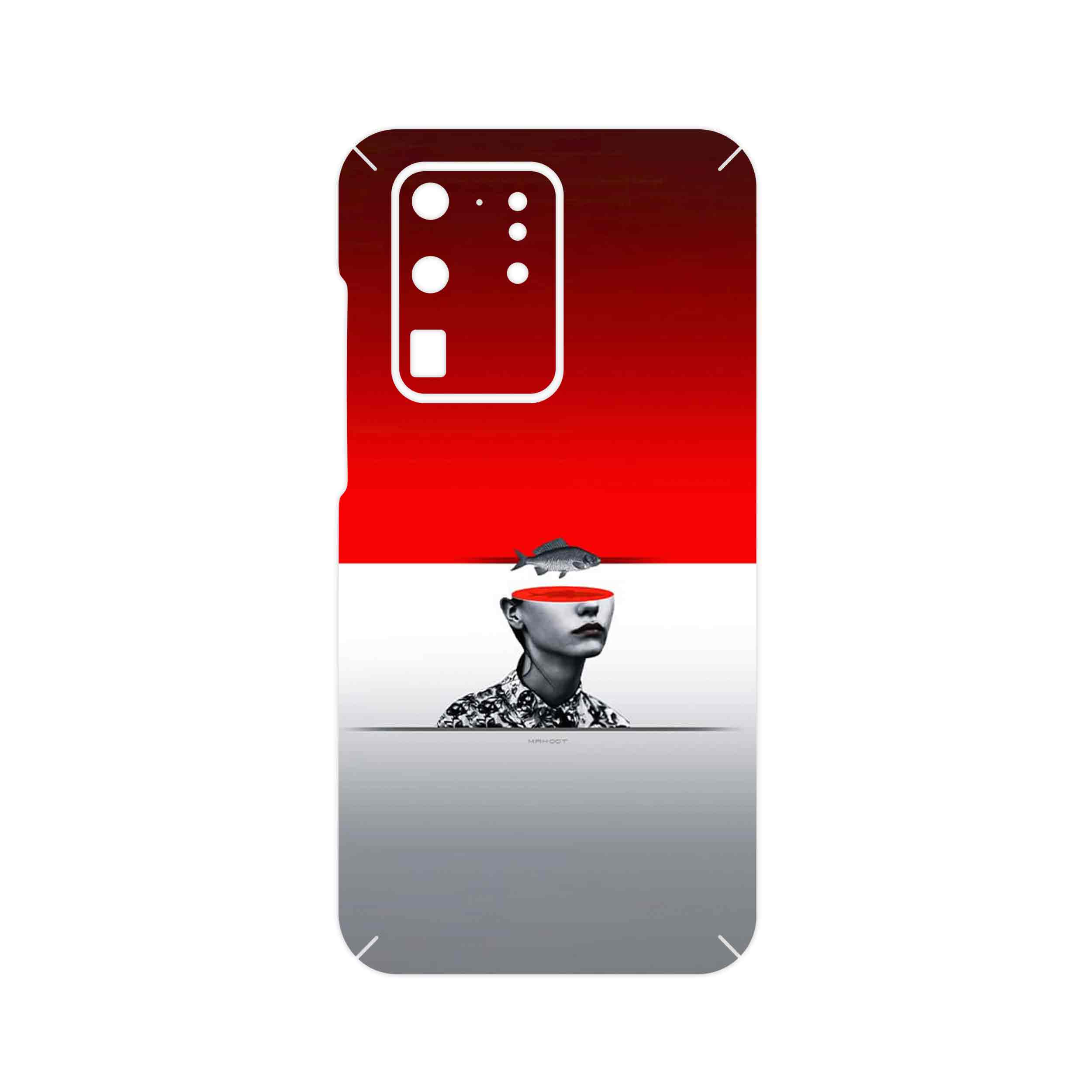 برچسب پوششی ماهوت مدل Collage of surreal Portrait of Women 1 مناسب برای گوشی موبایل سامسونگ Galaxy S20 Ultra