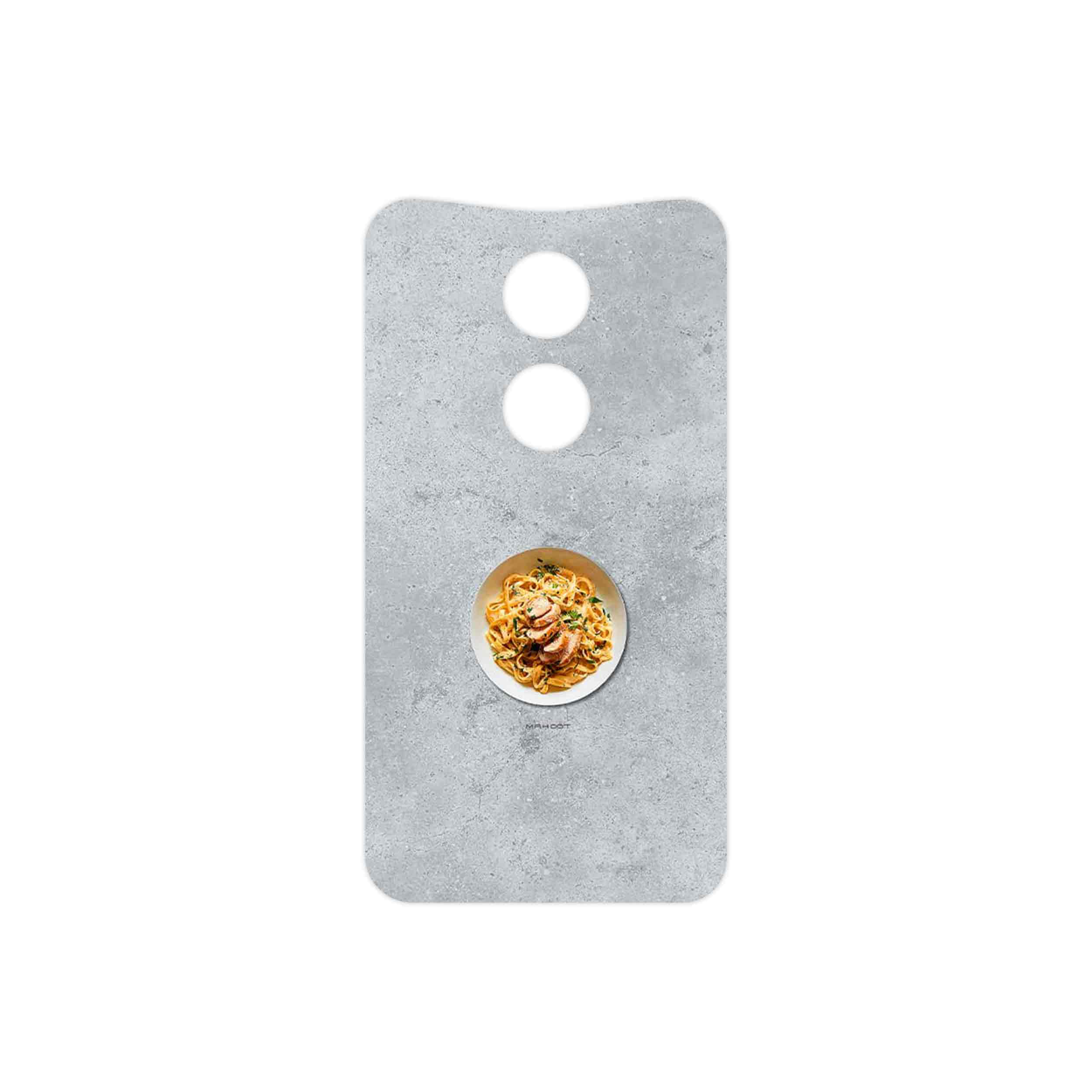 برچسب پوششی ماهوت مدل Pasta مناسب برای گوشی موبایل موتورولا Moto X 2014
