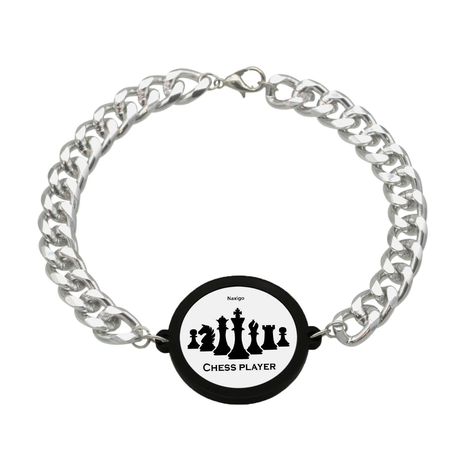 دستبند ناکسیگو مدل شطرنج کد BZ7141