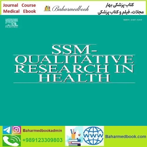 SSM Qualitative Research in Health Volume 3 to 4 2023 TRU