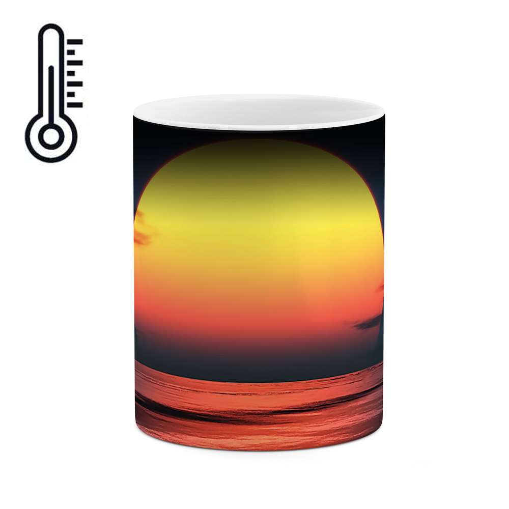 ماگ حرارتی طرح غروب مدل mgh04172