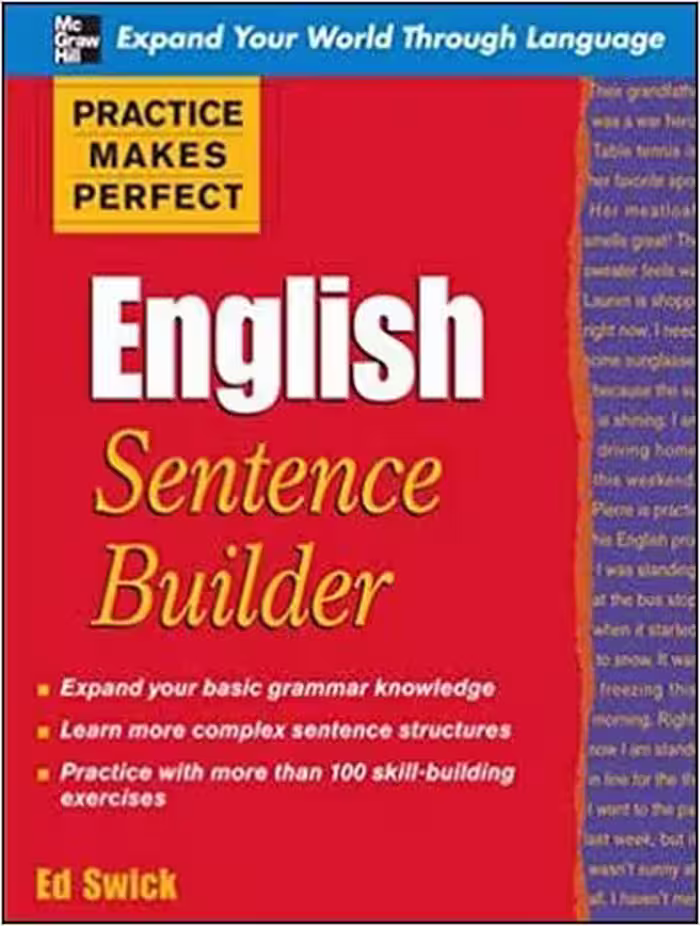 Practice Makes Perfect English Sentence Builder