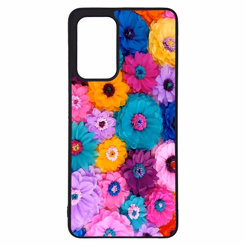 کاور طرح گل کد G-021 مناسب برای گوشی موبایل سامسونگ Galaxy A52s / A52 / A52 5G | دیجی قاب دونی