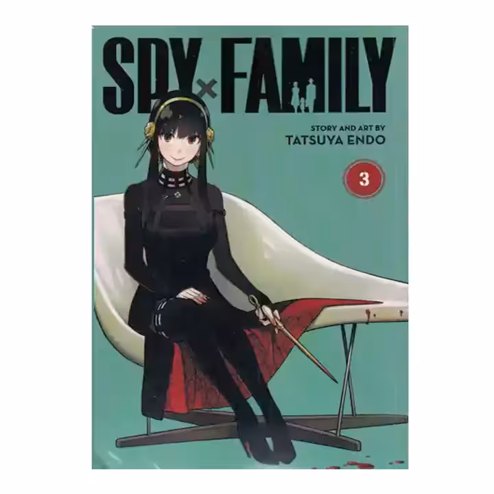 کتاب مانگا spy family 3