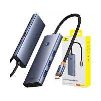 هاب تایپ سی و رم ریدر 7 پورت بیسوس Baseus 7-Port HUB Ultra joy BS-OH112