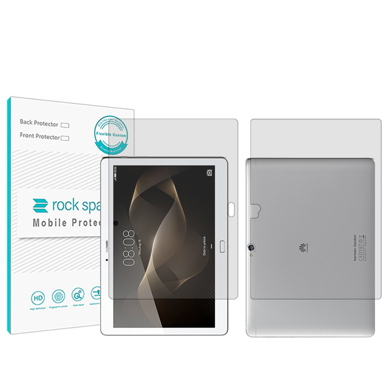 محافظ صفحه نمایش شفاف راک اسپیس مدل HyGEL مناسب برای تبلت هوآوی Mediapad M2 10.0 به همراه محافظ پشت گوشی | کالا برتری