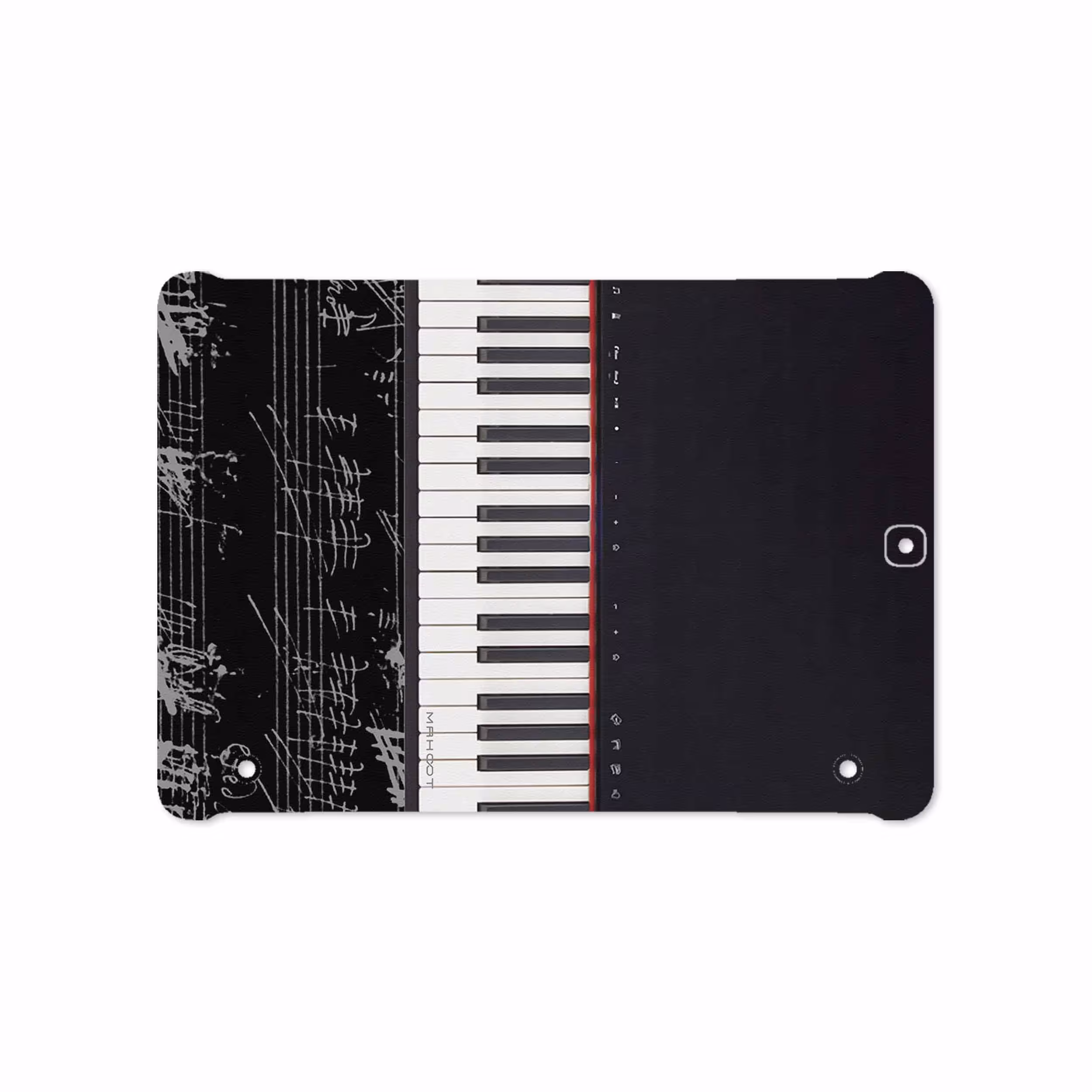 برچسب پوششی ماهوت مدل Piano-Instrument مناسب برای تبلت سامسونگ Galaxy Tab S2 9.7 2015 T810