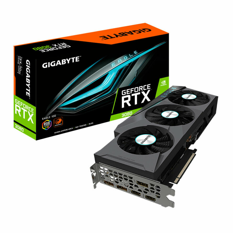 کارت گرافیک گیگابایت GeForce RTX 3080 EAGLE 10G