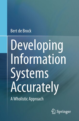 خرید و دانلود نسخه کامل کتاب Developing Information Systems Accurately: A Wholistic Approach