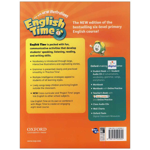 کتاب English Time 5 اثر Susan River &amp; Setsoko Toyama انتشارات زبان مهر 