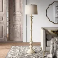 آباژور ایستاده چراغ خواب بدنه چوبی اکسسوری منزل ارسال رایگان