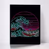 تابلو مدل GREAT WAVE کد F-7003