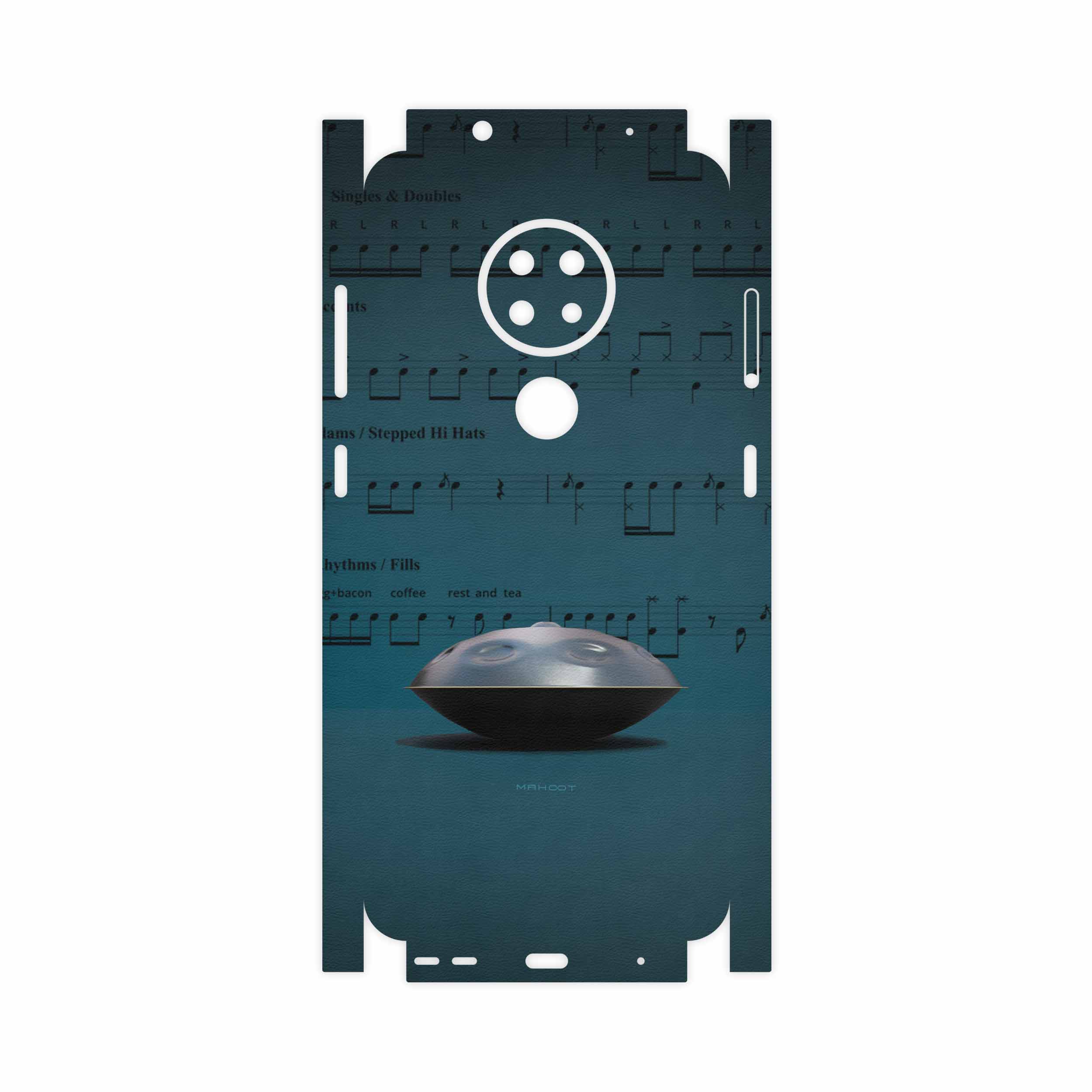 برچسب پوششی ماهوت مدل Hang Instrument-FullSkin مناسب برای گوشی موبایل نوکیا 7.2