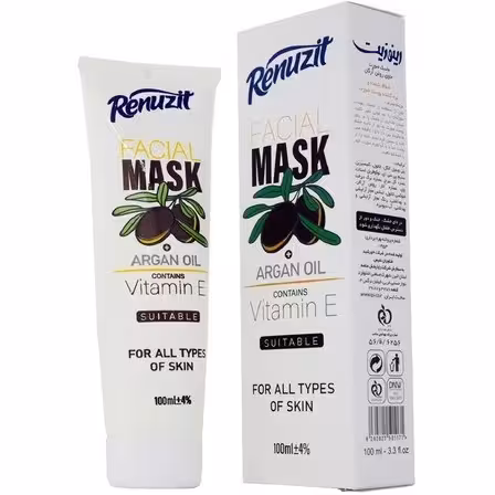 ماسک صورت حاوی روغن آرگان رینوزیت  تیوپی