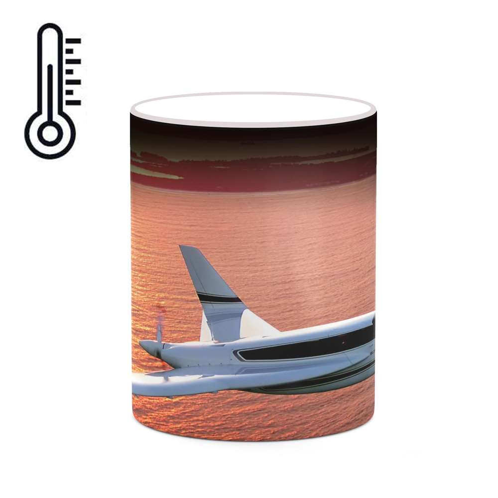 ماگ حرارتی کاکتی طرح هواپیمای جنگنده مدل mgh20338