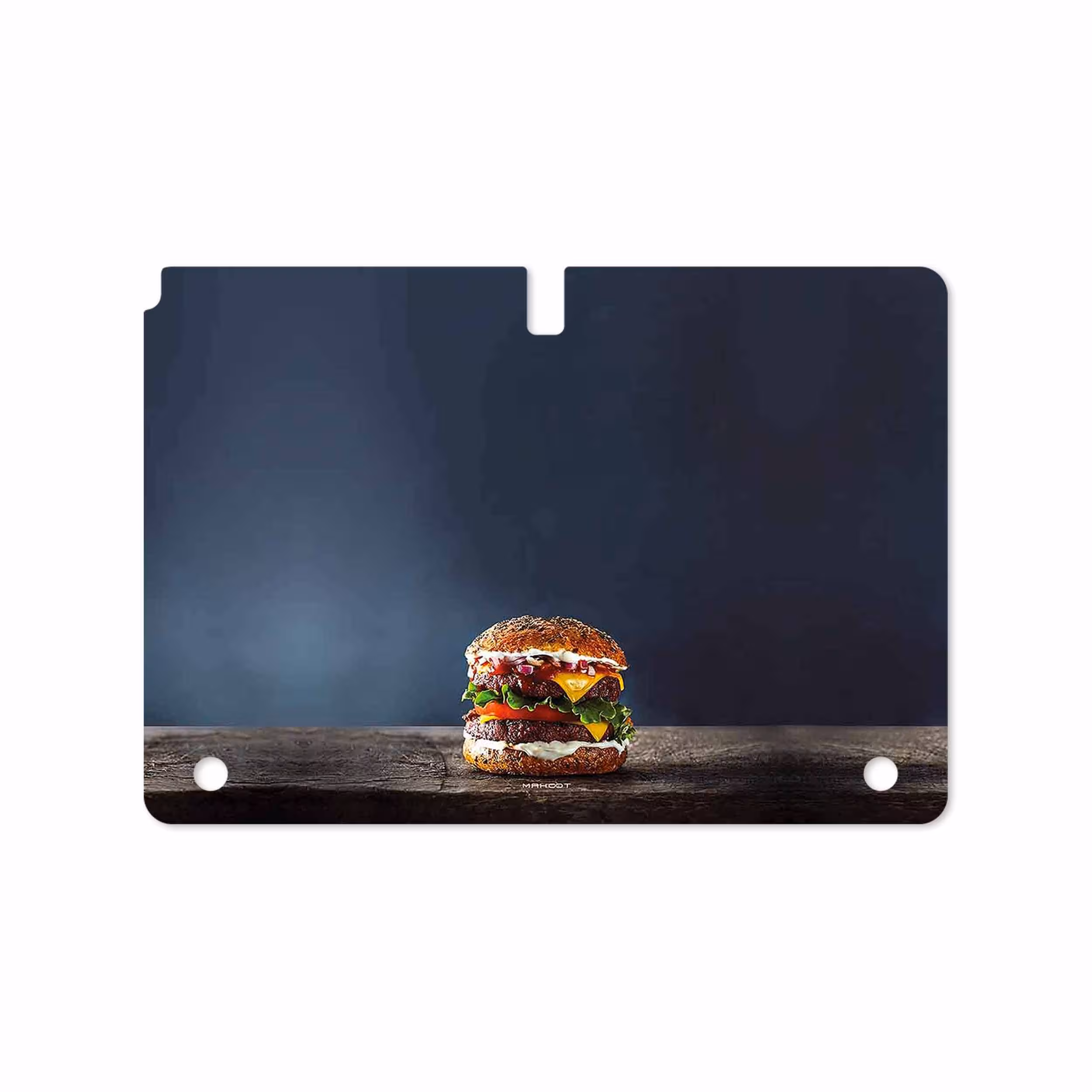 برچسب پوششی ماهوت مدل Hamburger مناسب برای تبلت سامسونگ Galaxy Note 10.1 2012 N8010