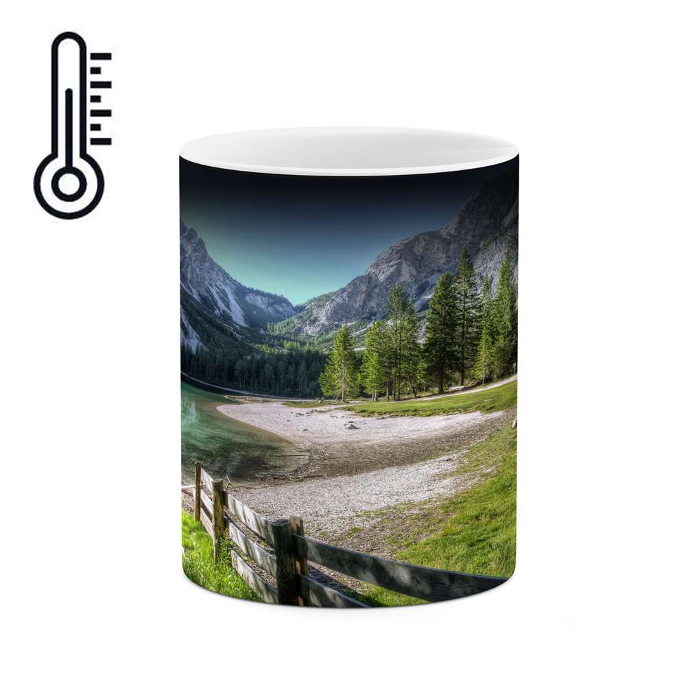 ماگ حرارتی کاکتی طرح منظره مدل mgh15462