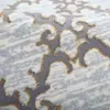  فرش ماشینی دنیای فرش طرح آتنا زمینه نقره ای
