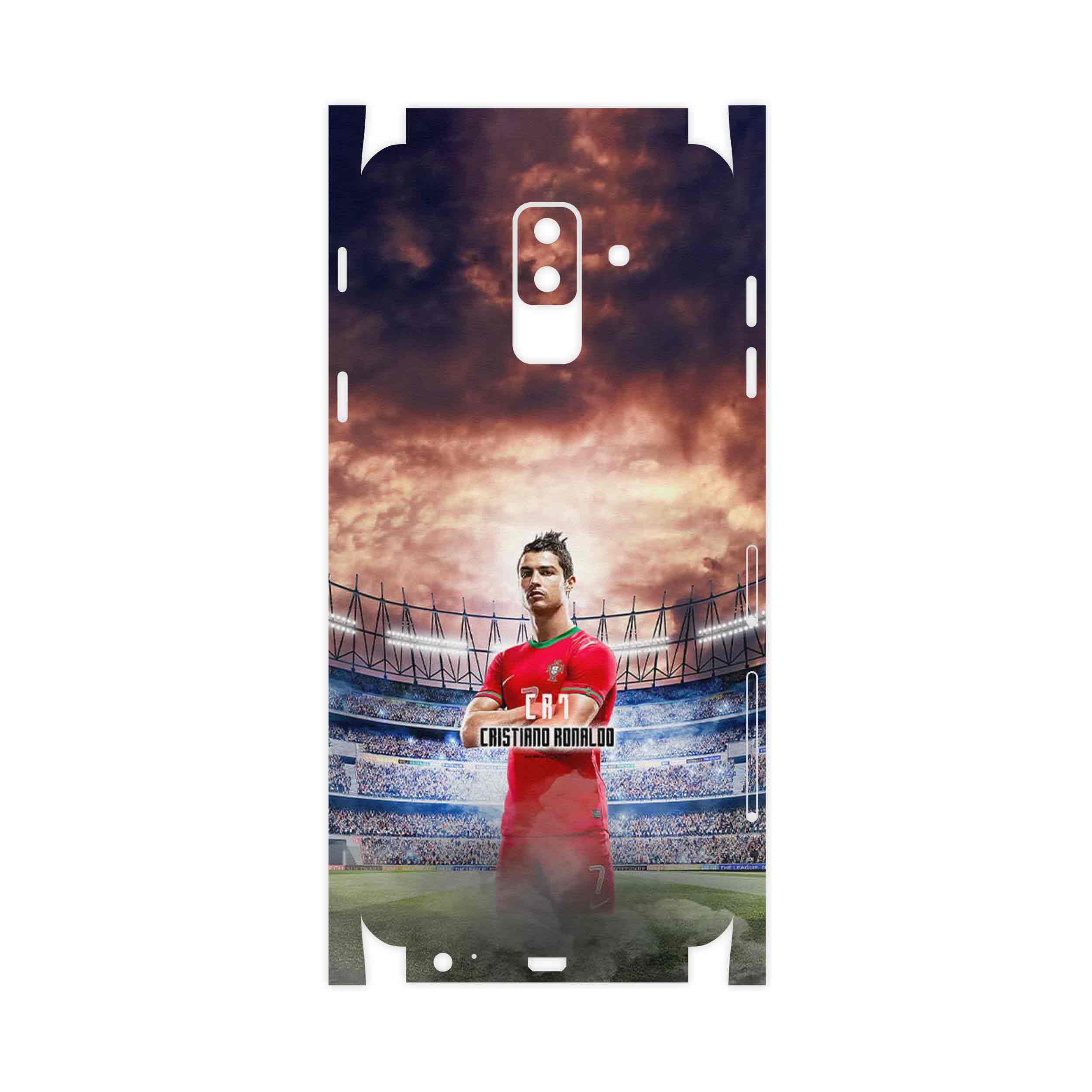 برچسب پوششی ماهوت مدل Cristiano Ronaldo 2-FullSkin مناسب برای گوشی موبایل سامسونگ Galaxy A6 Plus 2018