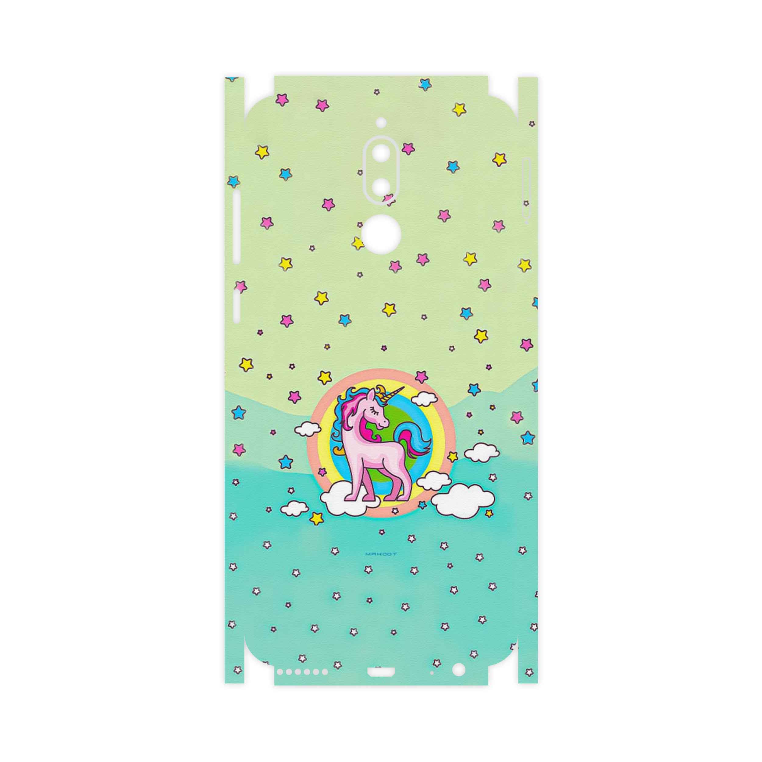برچسب پوششی ماهوت مدل Rainbow unicorn adventure-FullSkin مناسب برای گوشی موبایل هوآوی Mate 10 Lite