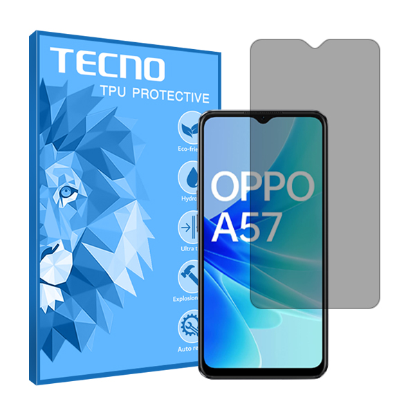 گلس اوپو A57 4G مدل هیدروژلی پرایوسی برند تکنو کد S