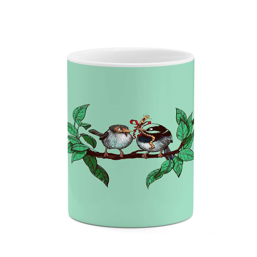 ماگ کاکتی طرح کبوتر مدل mgs16215