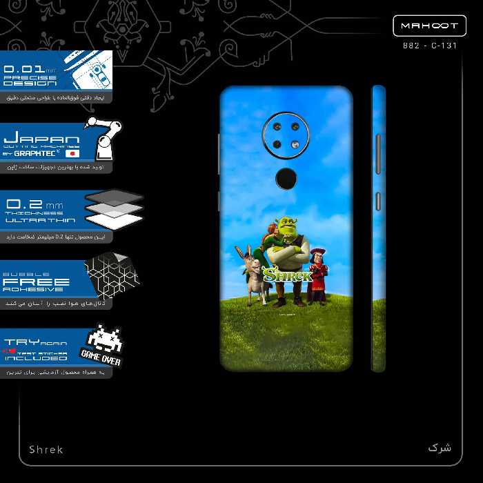 برچسب پوششی ماهوت مدل Shrek-FullSkin مناسب برای گوشی موبایل نوکیا 7.2