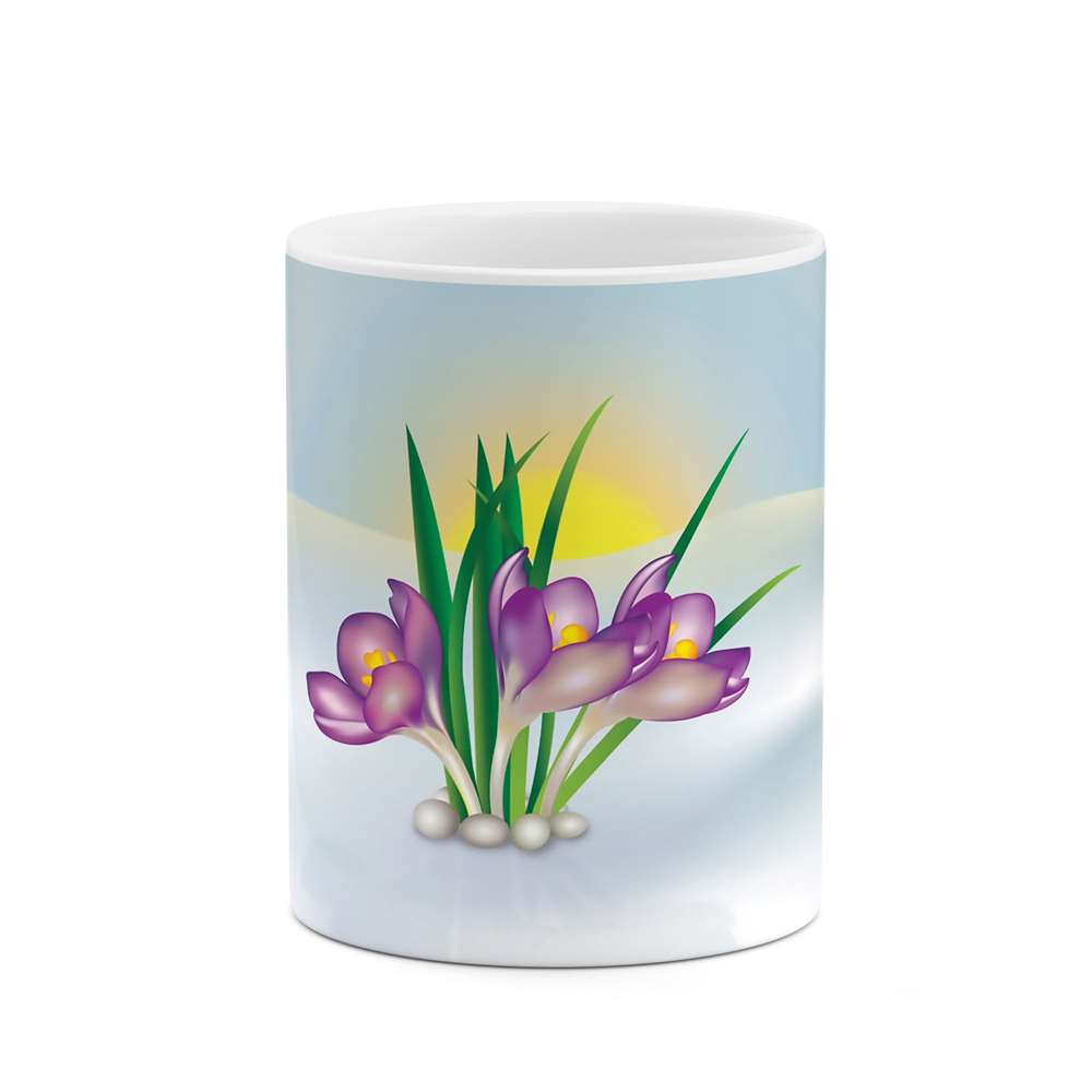 ماگ طرح گل فانتزی مدل mgs07518