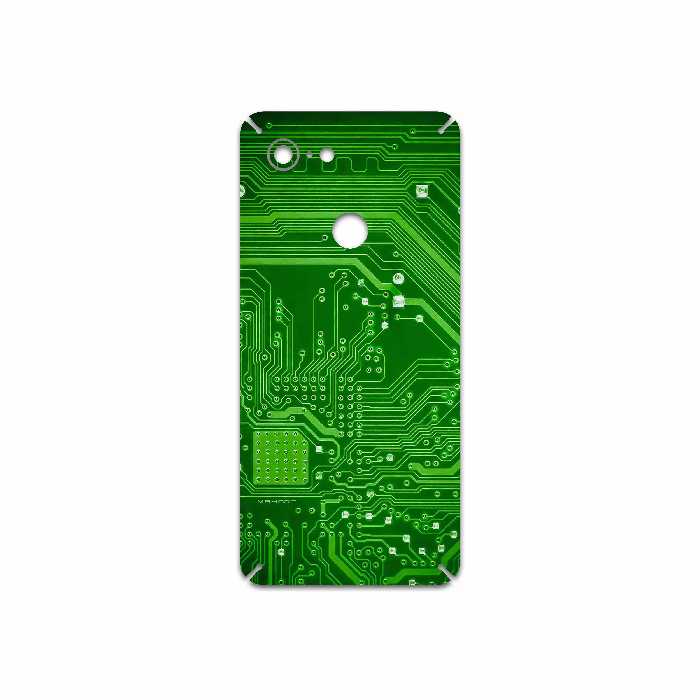 برچسب پوششی ماهوت مدل Green Printed Circuit Board مناسب برای گوشی موبایل گوگل Pixel 3